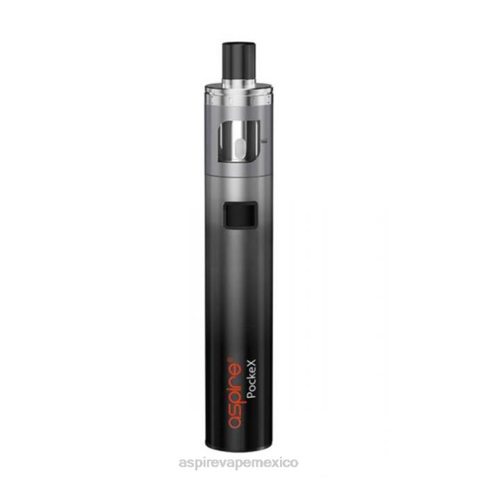 24P4R117 Aspire Pockex kit de edición de aniversario - Aspire ecig store gradiente blanco y negro